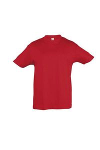 SOL'S 11970 - REGENT KIDS T Shirt De Gola Redonda Para Criança Vermelho