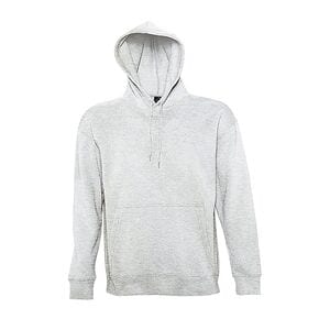 SOL'S 13251 - SLAM Sweat Unissexo Com Capuz Branco matizado