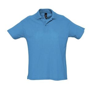 SOL'S 11342 - SUMMER II Polo Para Homem Aqua