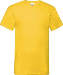 Fruit of the Loom SC22V - T-Shirt Homem Valueweight Gola V