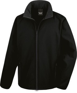 Result R231M - CASACO SOFTSHELL 1CPRINTABLE 1D Black / Black