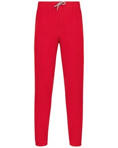 Proact PA186 - Calças de jogging unissexo em algodão leve Vermelho