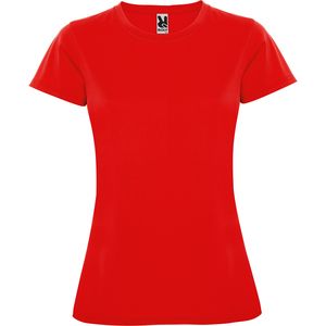 Roly CA0423 - MONTECARLO WOMAN T-shirt técnica feminina Vermelho