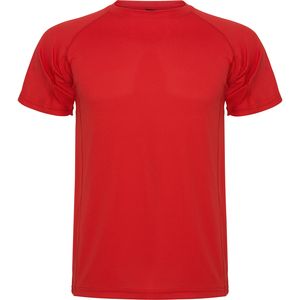 Roly CA0425 - MONTECARLO T-shirt técnica de manga reglan Vermelho