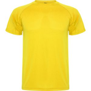 Roly CA0425 - MONTECARLO T-shirt técnica de manga reglan Amarelo