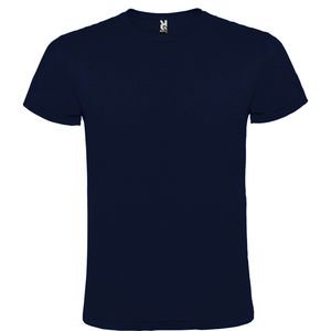 Roly CA6424 - ATOMIC 150 T-shirt com decote redondo duplo Marinha Azul
