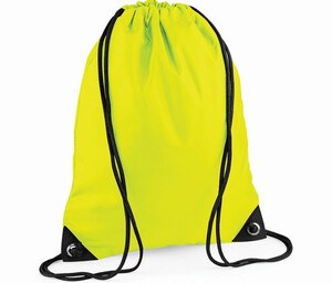 BagBase BG100 - Saco De GinÁsio Fluorescent Yellow