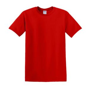 Gildan GN180 - Camiseta de algodão pesado para adultos Vermelho