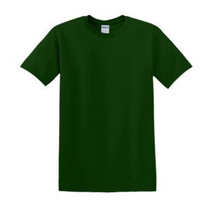 Gildan GN180 - Camiseta de algodão pesado para adultos Verde floresta