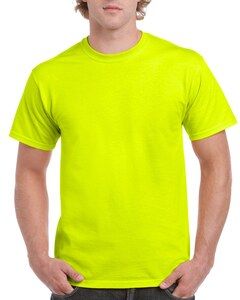 Gildan GN200 - Camiseta masculina 100% algodão Ultra-T Fluo Yellow