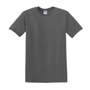Gildan GN200 - Camiseta masculina 100% algodão Ultra-T Carvão vegetal