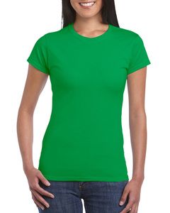 Gildan GN641 - Camiseta feminina de manga curta Softstyle Irlandês Green