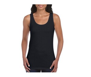 Gildan GN642 - Camiseta feminina de alças 100% algodão