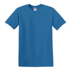Fruit of the Loom SC220 - Camiseta masculina de gola redonda Azure Blue