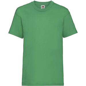 Fruit of the Loom SC231 - Camiseta Infantil Value Weight Verde dos prados