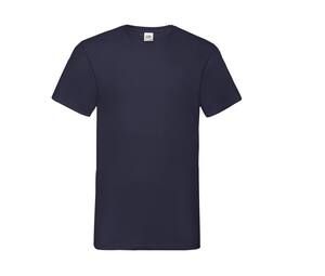Fruit of the Loom SC234 - Camiseta masculina Valueweight com decote em V Deep Navy