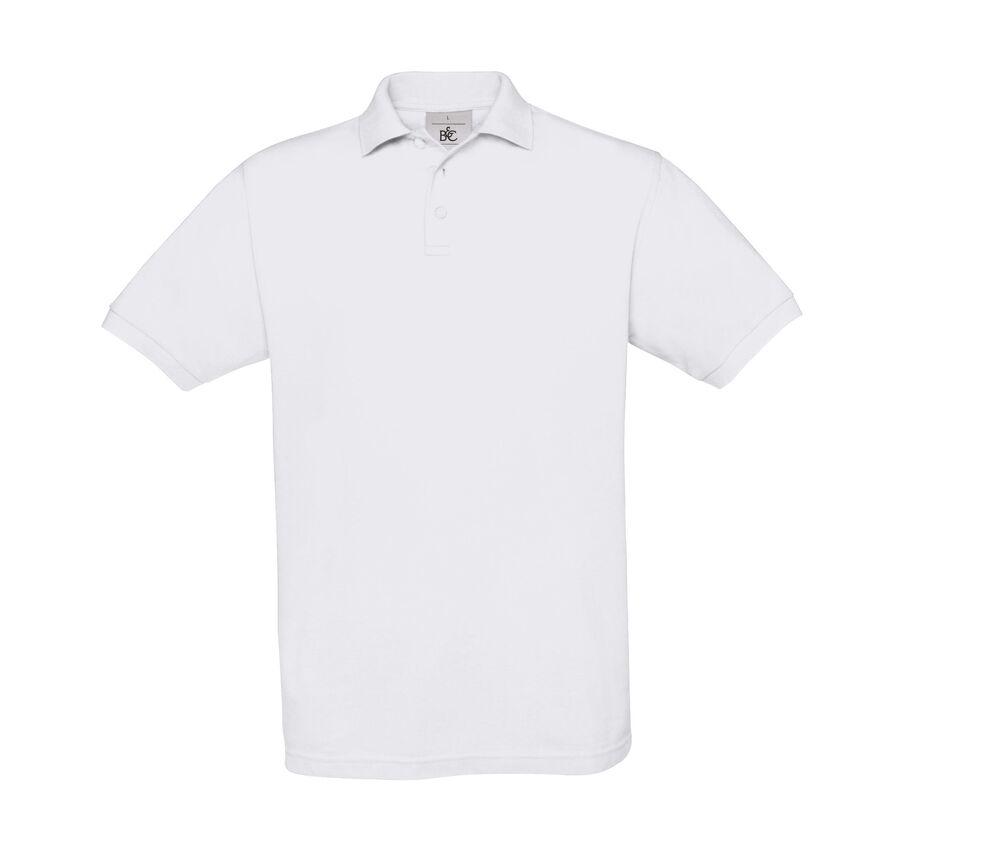 B&C BC410 - Camisa polo masculina de algodão açafrão