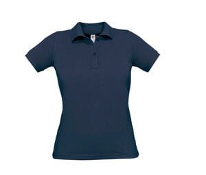 B&C BC412 - Polo De Mulher Safran Pure Marinha