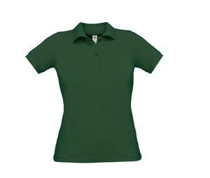 B&C BC412 - Polo De Mulher Safran Pure Verde garrafa