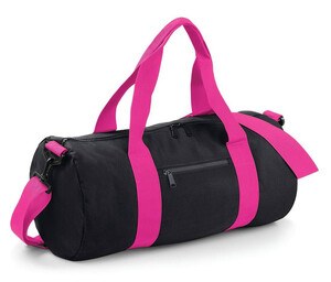 Bag Base BG144 - Saco de viagem Saco de barril Black/Fuchsia