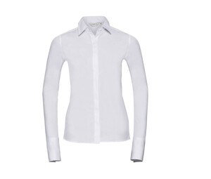 Russell Collection JZ60F - Camisa De Senhora - Lycra® Stretch