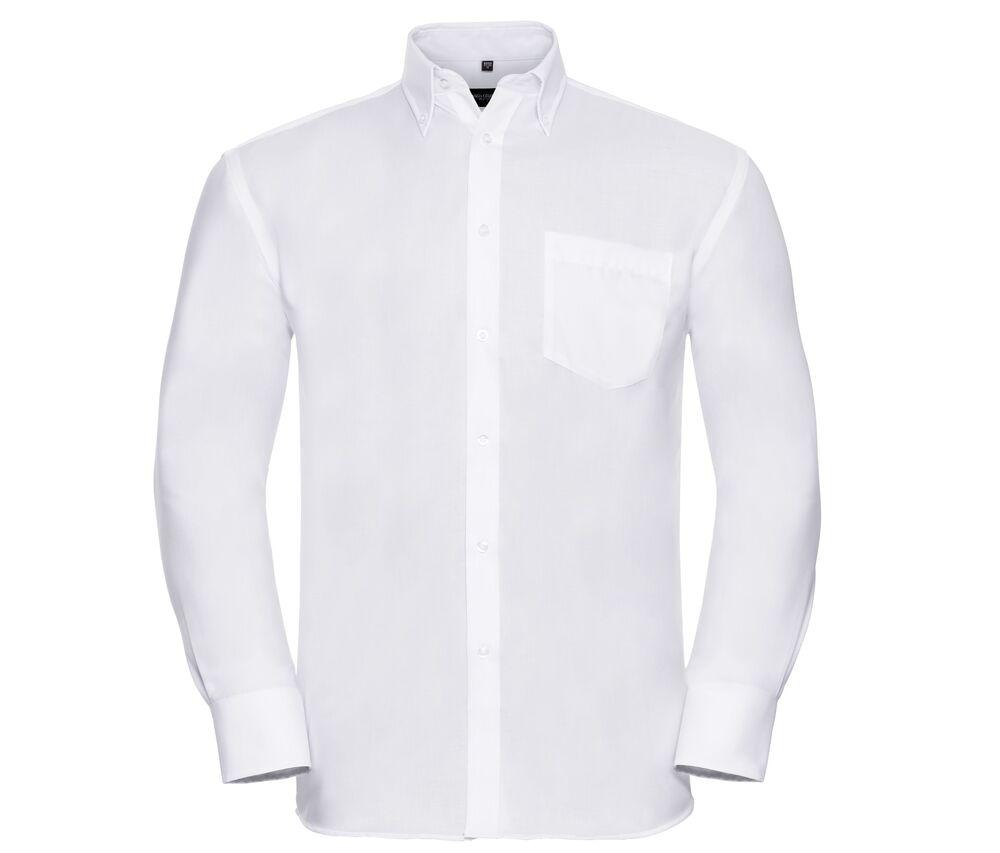 Russell Collection JZ956 - Camisa masculina não ferro