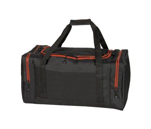 Black&Match BM907 - Bag Sport 55 Black/Orange