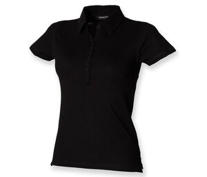 Skinnifit SK042 - Camisa polo feminina Preto