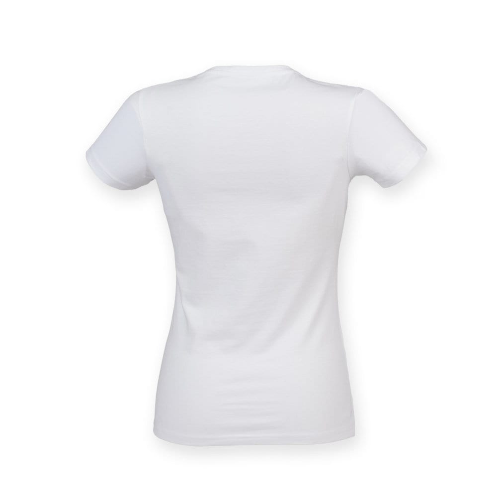Skinnifit SK121 - Camiseta de algodão feminino