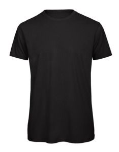 B&C BC042 - Camiseta masculina de algodão orgânico Preto