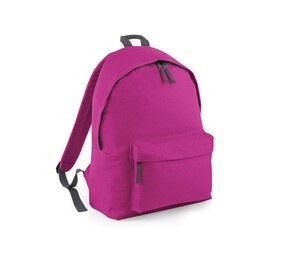 Bag Base BG125 - Mochila moderna Fuchsia/Graphite Grey