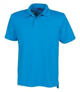 Henbury H475 - Camisa Polo Para Homem - Coolplus® Safira