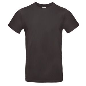B&C BC03T - Camiseta masculina 100% algodão Used Black