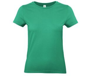 B&C BC04T - Camiseta Feminina 100% Algodão Verde dos prados