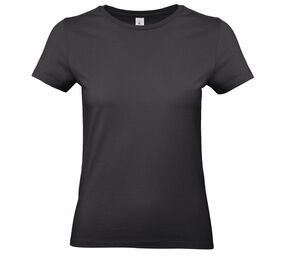 B&C BC04T - Camiseta Feminina 100% Algodão Used Black