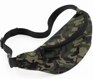 Bag Base BG042 - Bolsa de cintura com zíper Jungle Camo