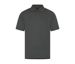 Henbury HY475 - Camisa polo masculina Cool Plus Carvão vegetal