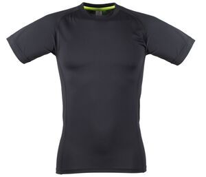 Tombo TL515 - Camiseta masculina de Fit Fit Preto