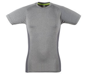 Tombo TL515 - Camiseta masculina de Fit Fit Grey Marl