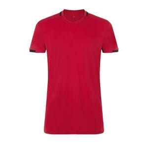 SOLS 01717 - CLASSICO T Shirt Com Contraste Para Adulto
