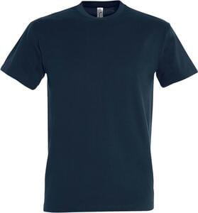 SOL'S 11500 - Imperial T Shirt De Gola Redonda Para Homem Azul petróleo