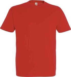 SOL'S 11500 - Imperial T Shirt De Gola Redonda Para Homem Hibiscus
