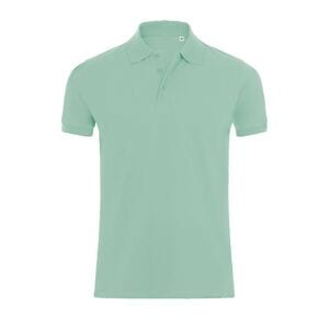 SOL'S 01708 - PHOENIX MEN Polo De Algodão E Elastano Para Homem Hortelã