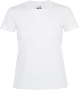 SOL'S 01825 - REGENT WOMEN T Shirt De Gola Redonda Para Senhora Branco