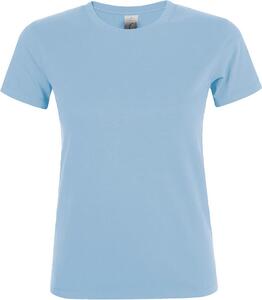 SOL'S 01825 - REGENT WOMEN T Shirt De Gola Redonda Para Senhora Azul céu