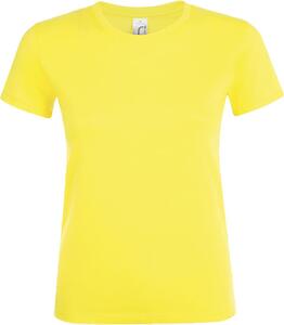 SOL'S 01825 - REGENT WOMEN T Shirt De Gola Redonda Para Senhora Limão