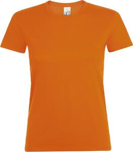 SOL'S 01825 - REGENT WOMEN T Shirt De Gola Redonda Para Senhora Laranja