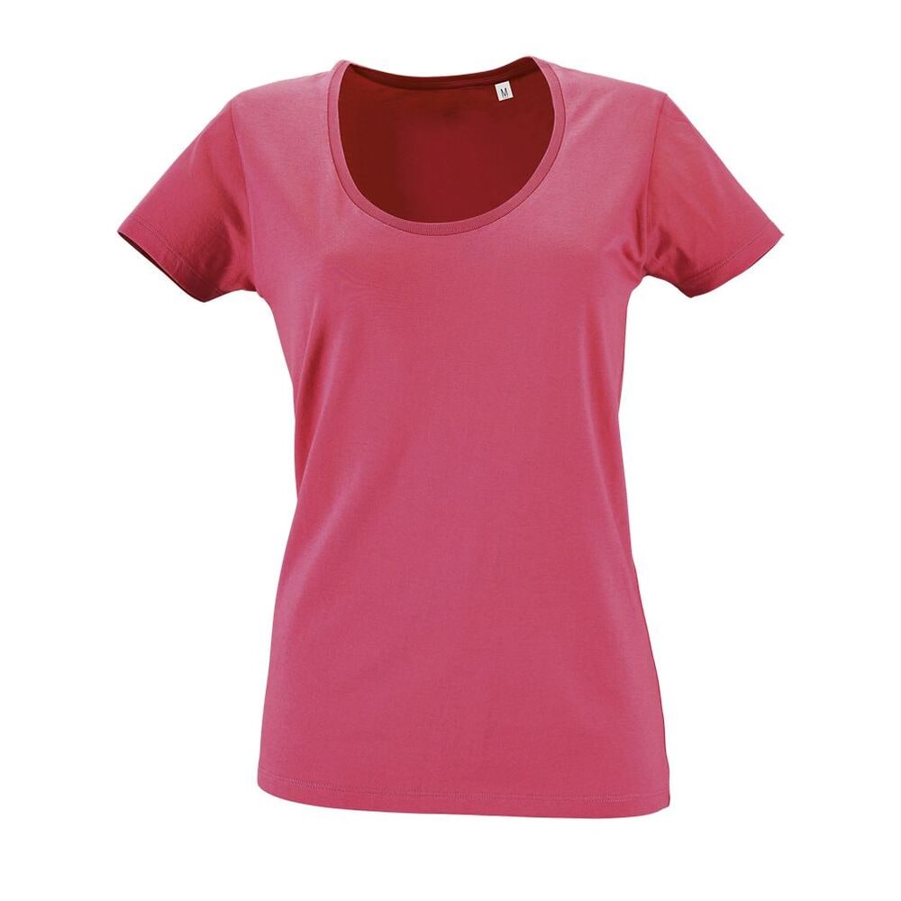 SOL'S 02079 - Metropolitan T Shirt Com Decote Redondo Para Senhora