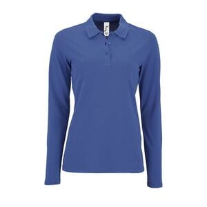 SOLS 02083 - Perfect Lsl Women Polo Piqué De Manga Comprida Para Senhora