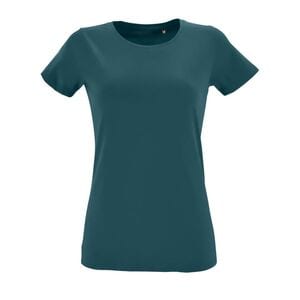 SOLS 02758 - Regent Fit Women T Shirt Cintada De Gola Redonda Para Senhora